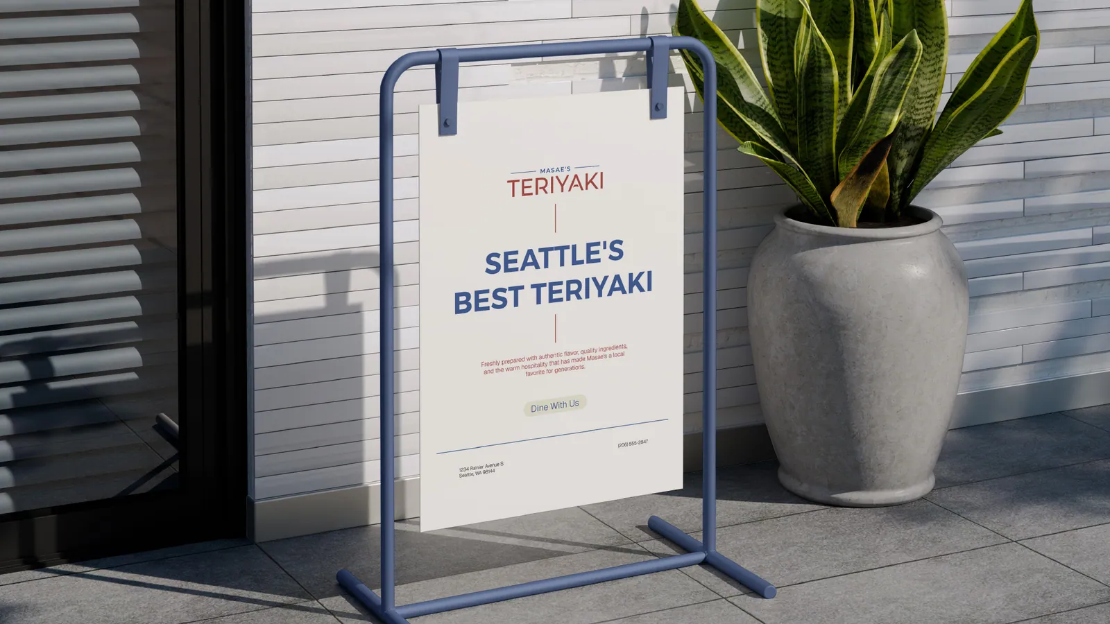 Masae's Teriyaki brand style guide, page 30