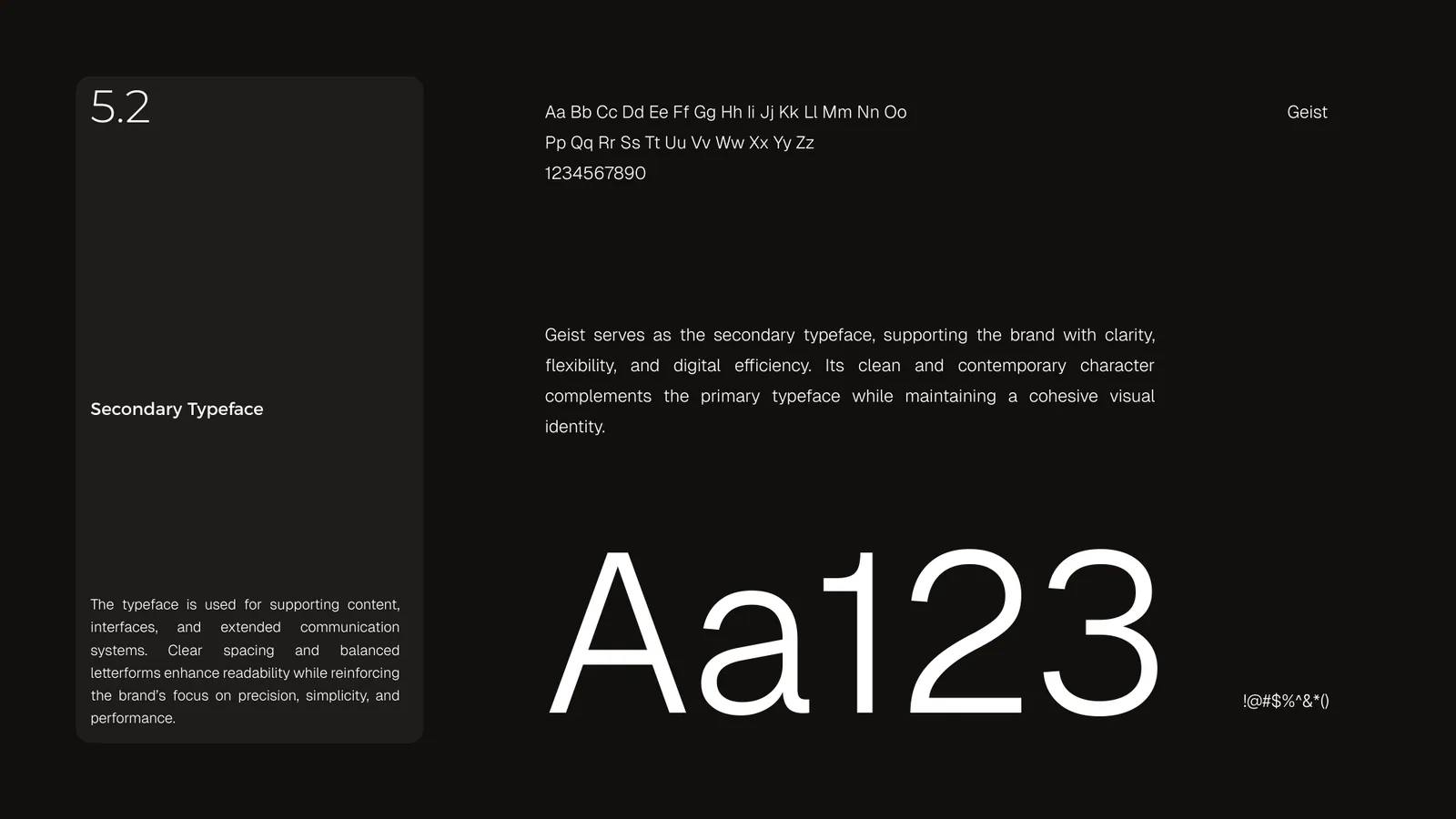 MAZE Performance brand style guide, page 30