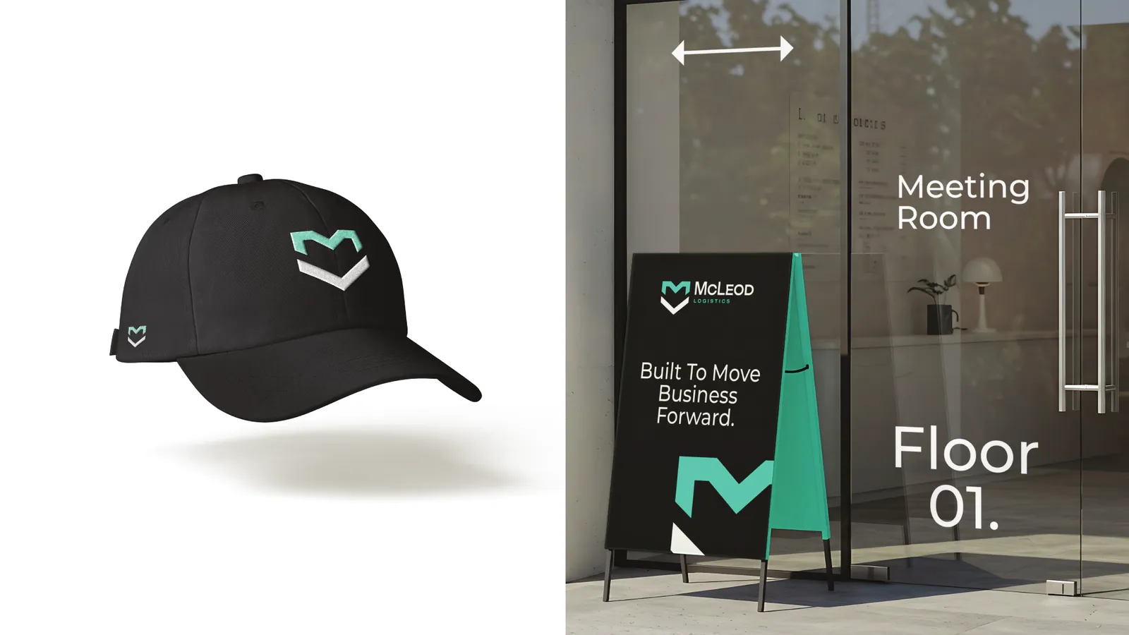 McLeod Logistics brand style guide, page 36