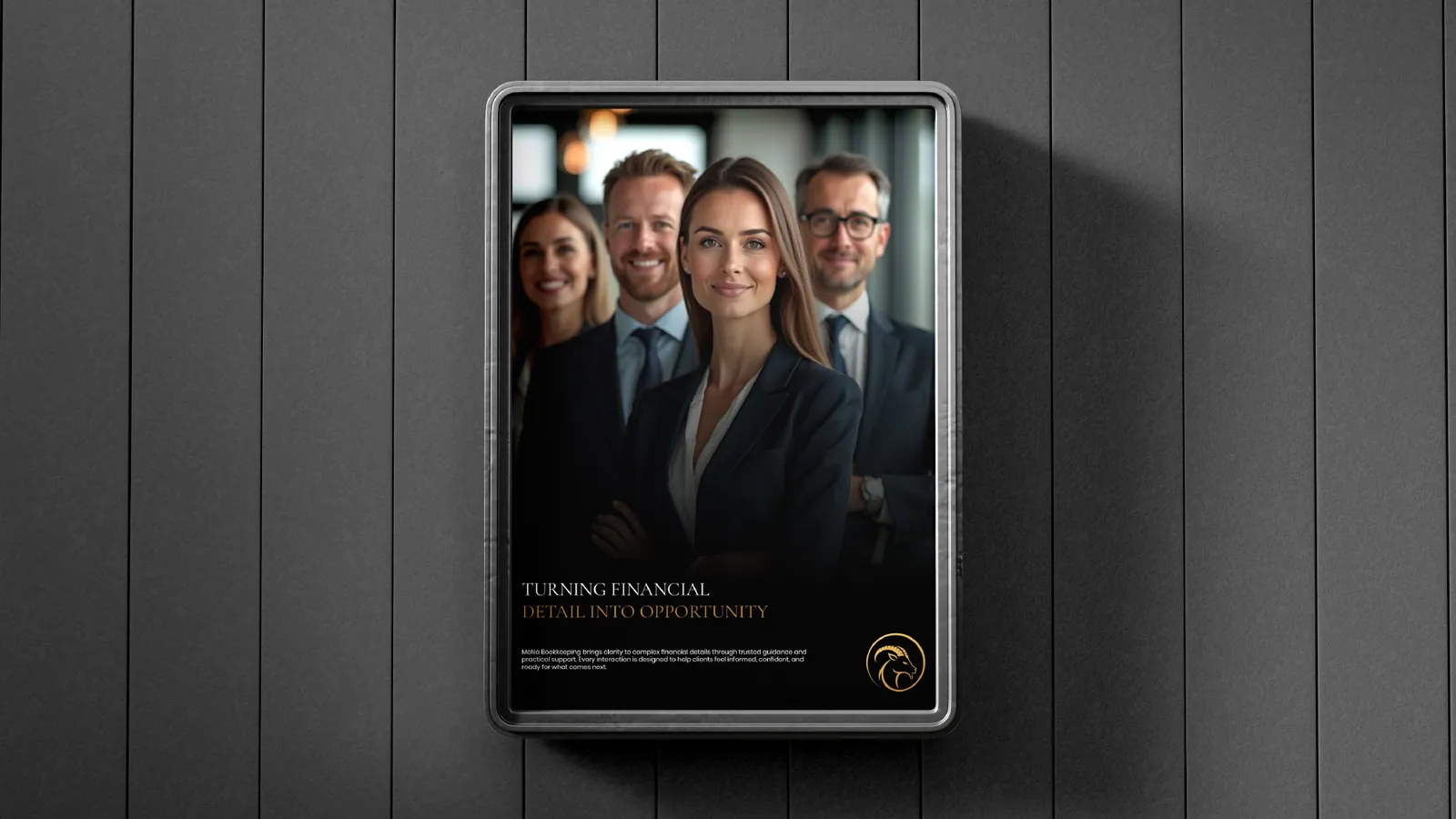 MeNa Bookkeeping brand style guide, page 38