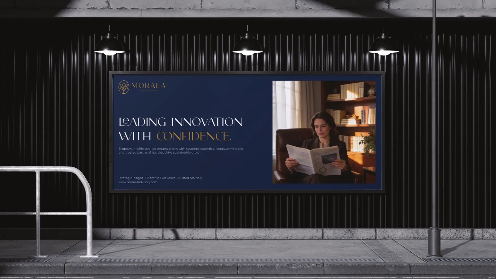 Moraea Advisory brand style guide, page 34