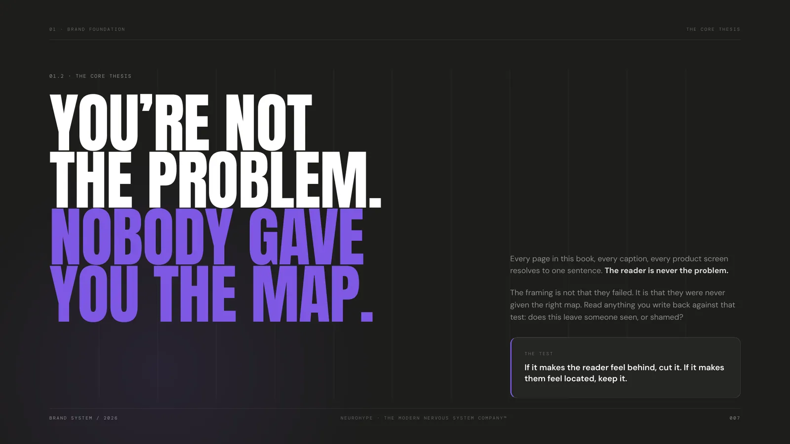 NeuroHype brand style guide, page 7