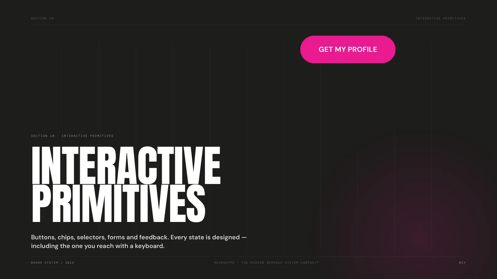 NeuroHype brand style guide, page 54
