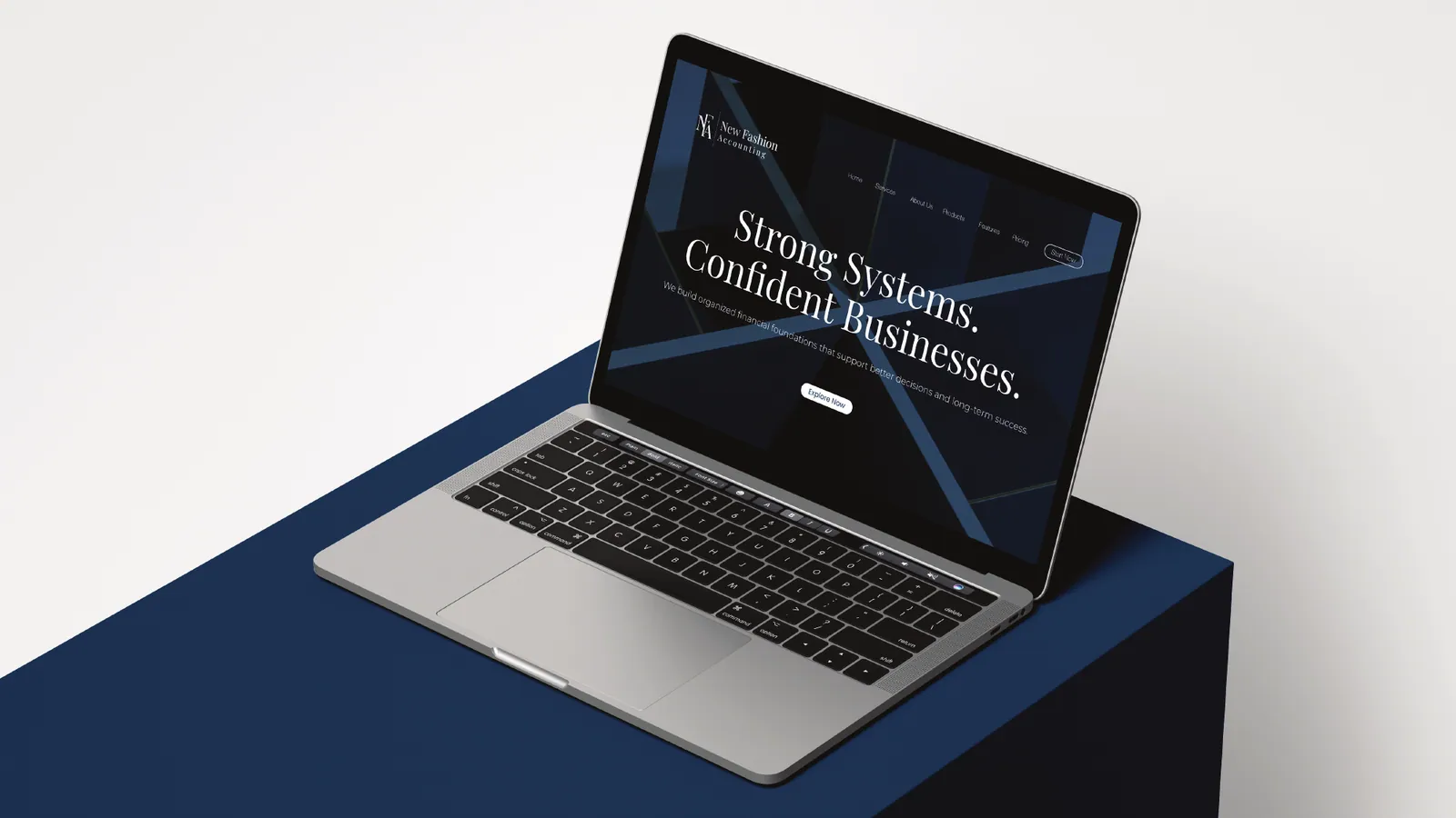 New Fashion Accounting brand style guide, page 16