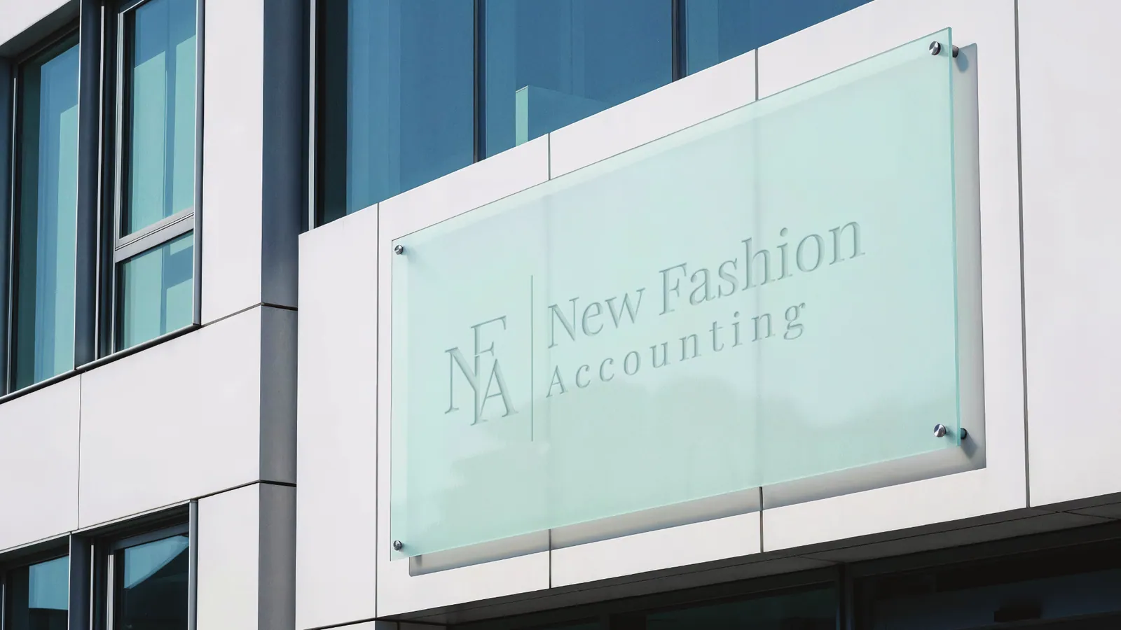 New Fashion Accounting brand style guide, page 41