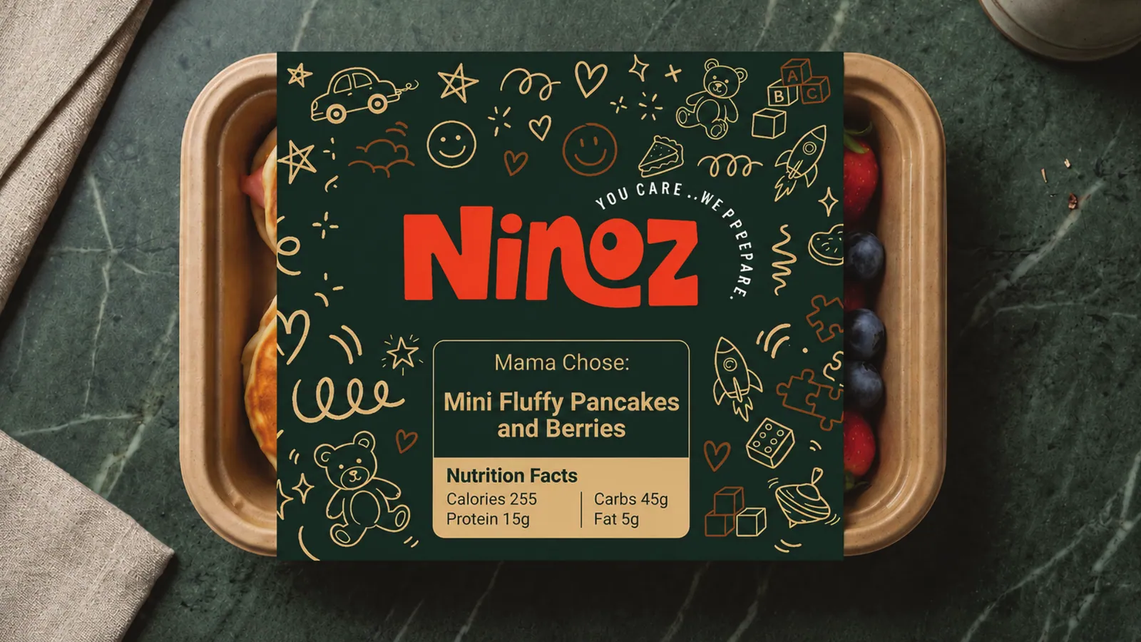Ninoz brand style guide, page 33