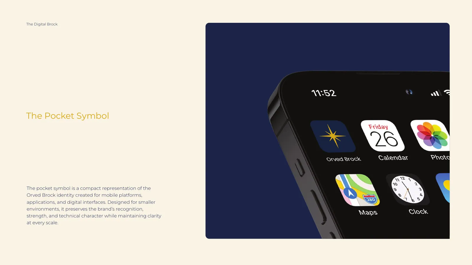 Orved Brock brand style guide, page 17