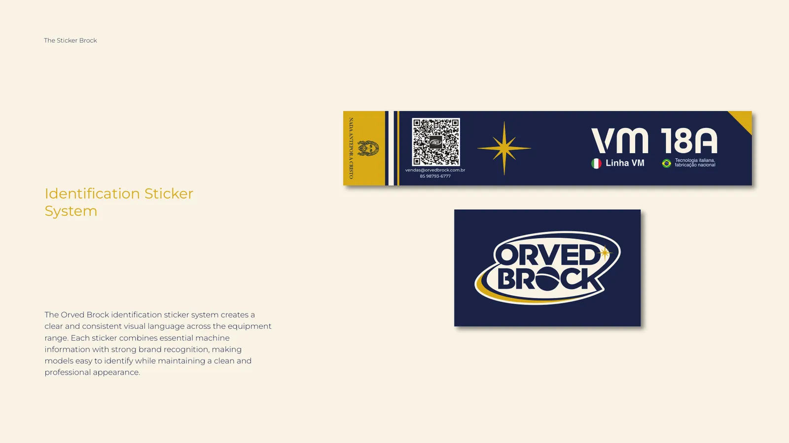 Orved Brock brand style guide, page 29