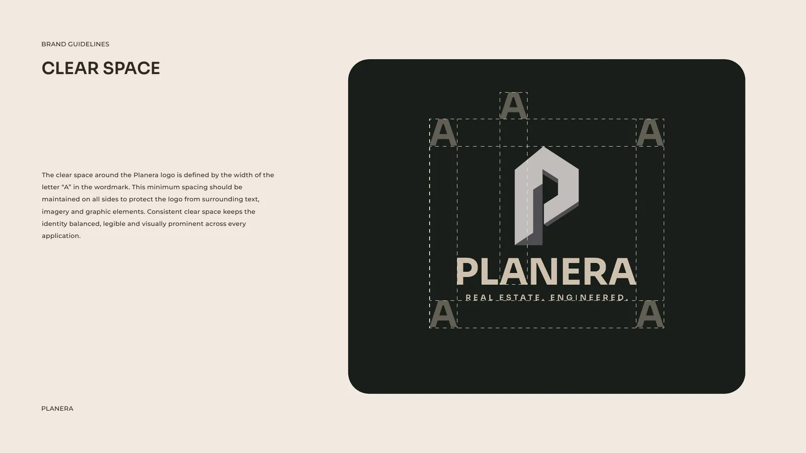 PLANERA brand style guide, page 8