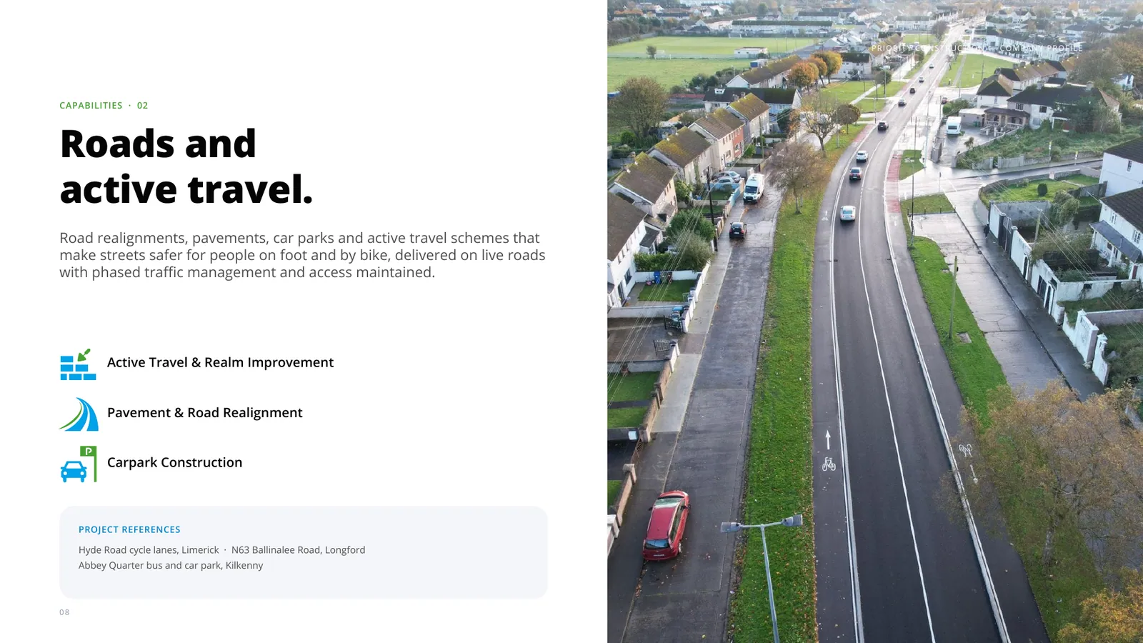 Priority Construction pitch deck, page 8
