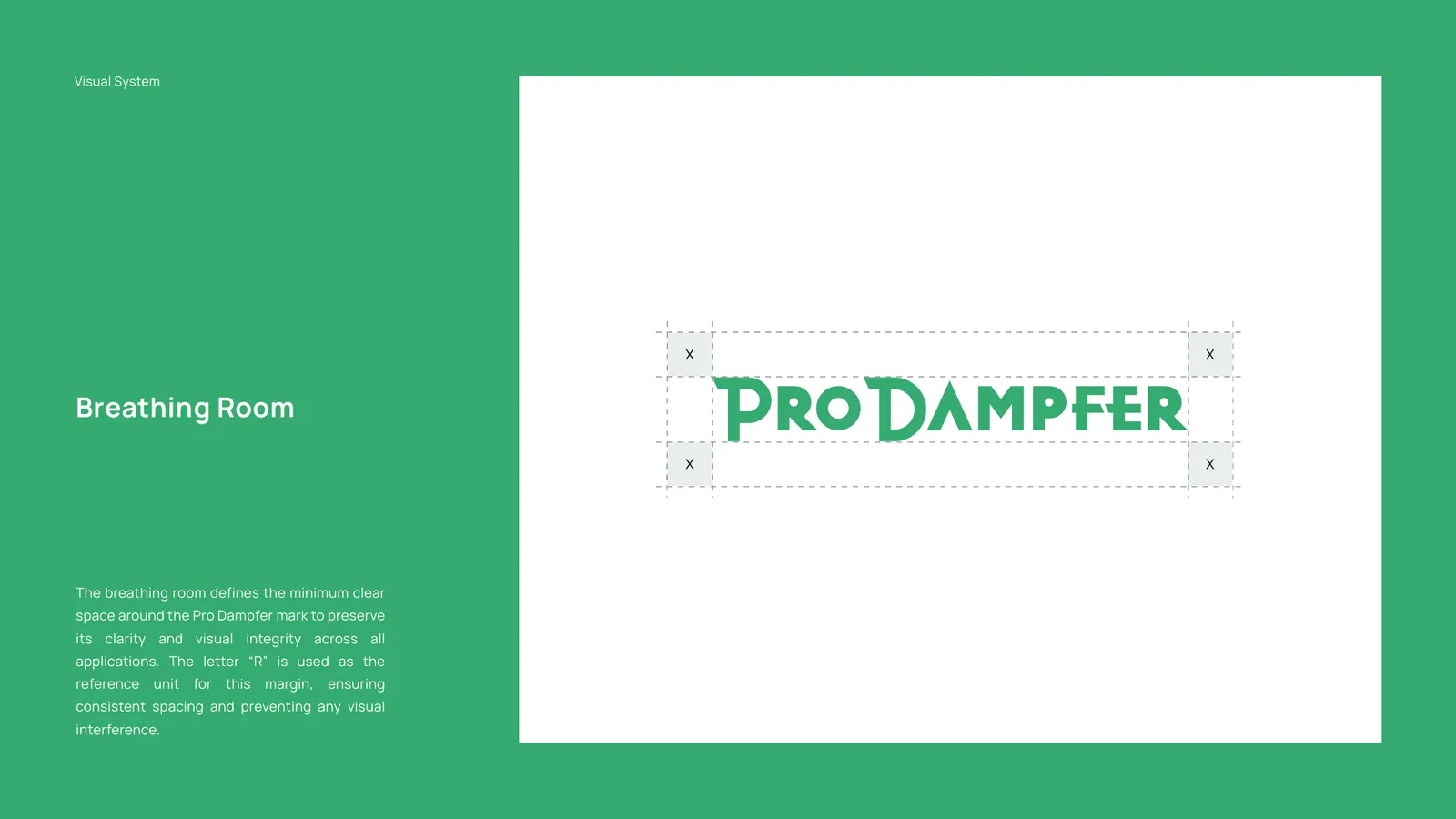 Pro Dampfer brand style guide, page 12