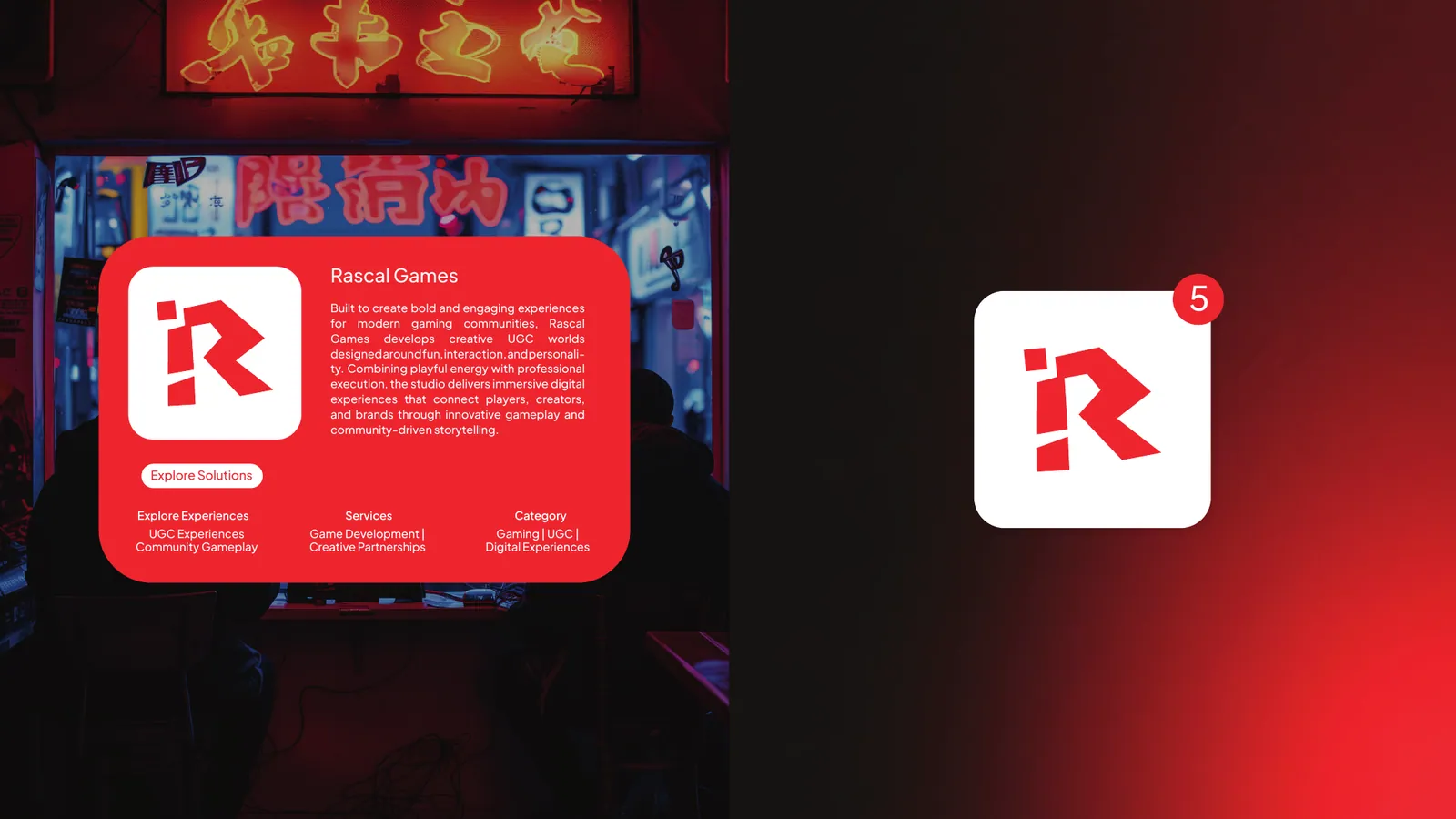 Rascal Games brand style guide, page 16
