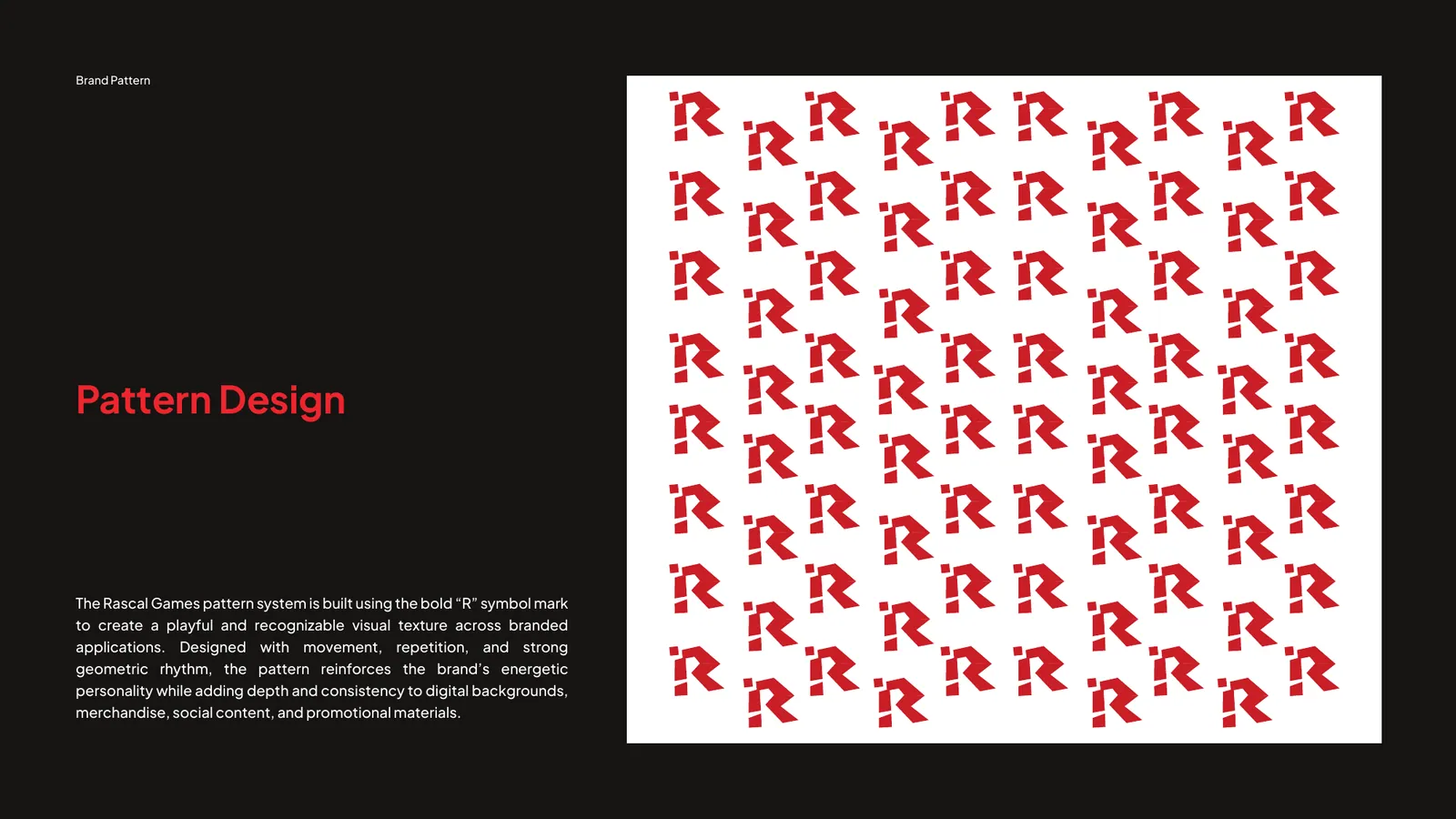 Rascal Games brand style guide, page 25
