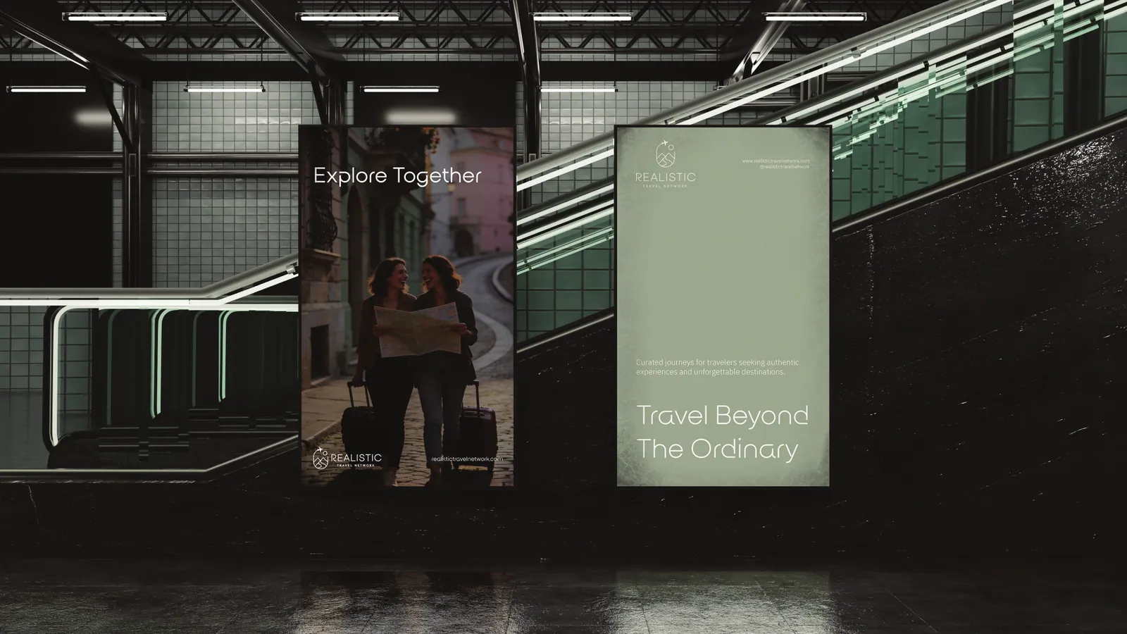 Realistic Travel Network brand style guide, page 30