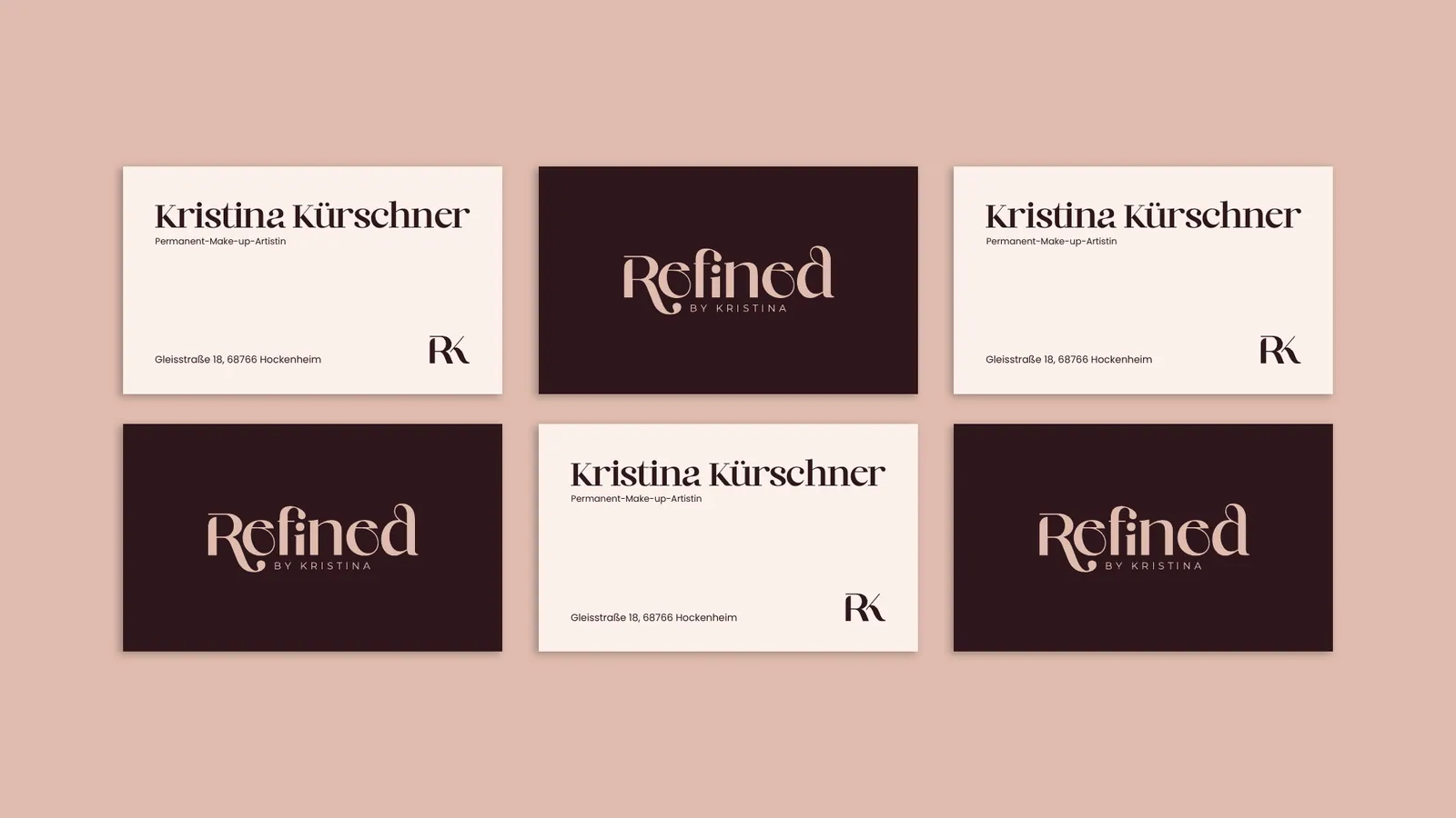 REFINED brand style guide, page 30