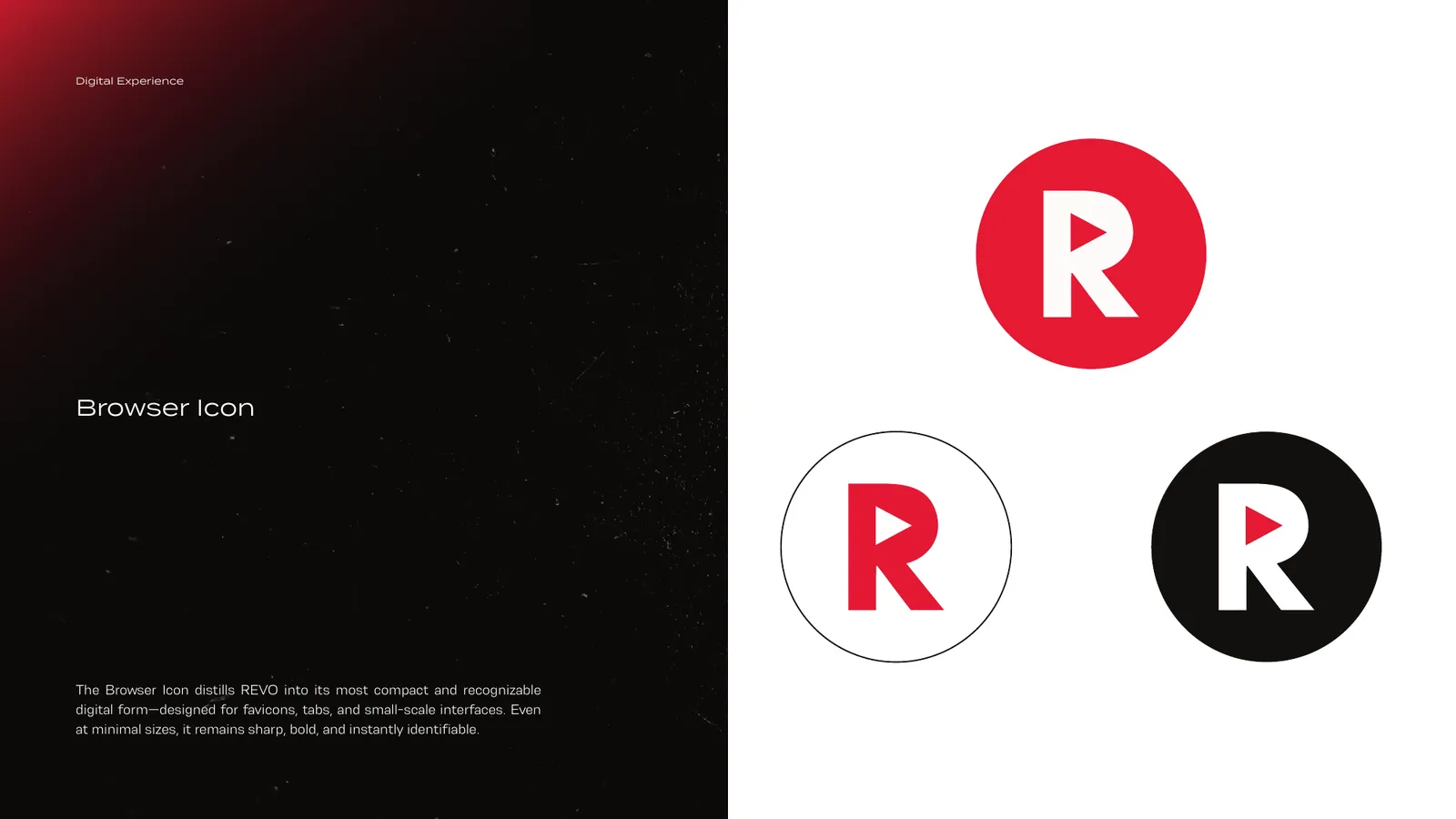 REVO brand style guide, page 20