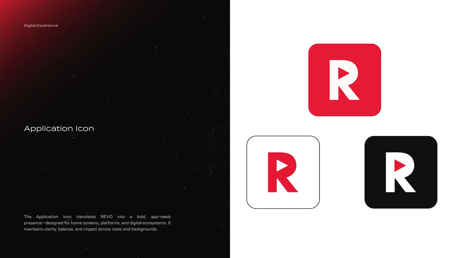 REVO brand style guide, page 22