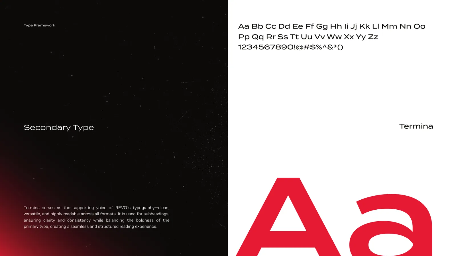 REVO brand style guide, page 32