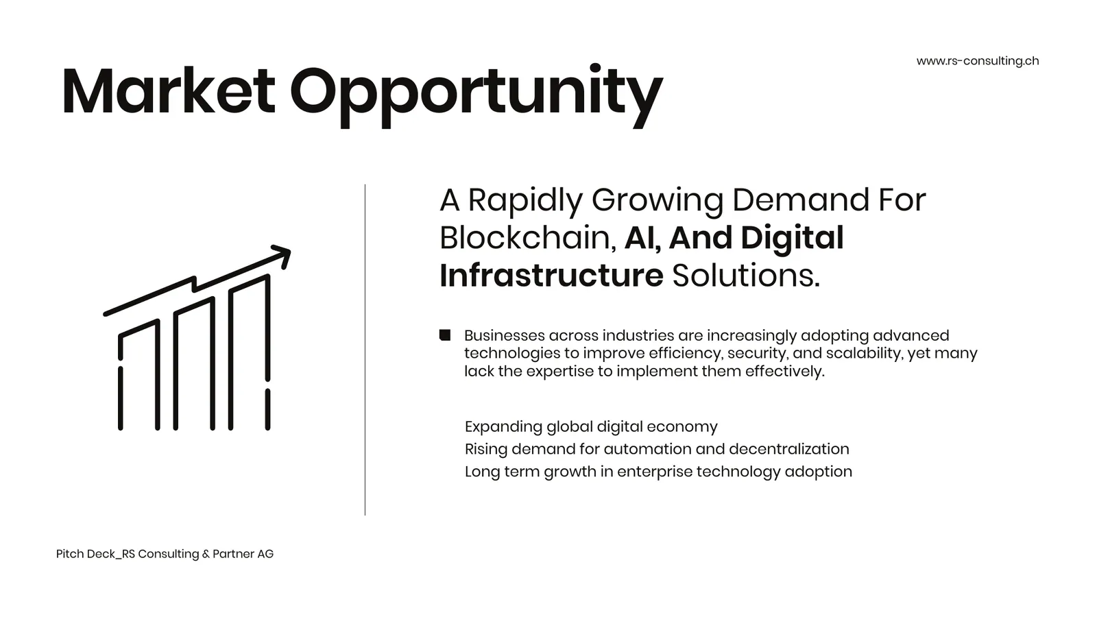 RS Consulting & Partner AG pitch deck, page 5