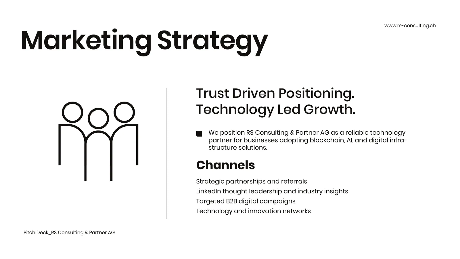 RS Consulting & Partner AG pitch deck, page 10