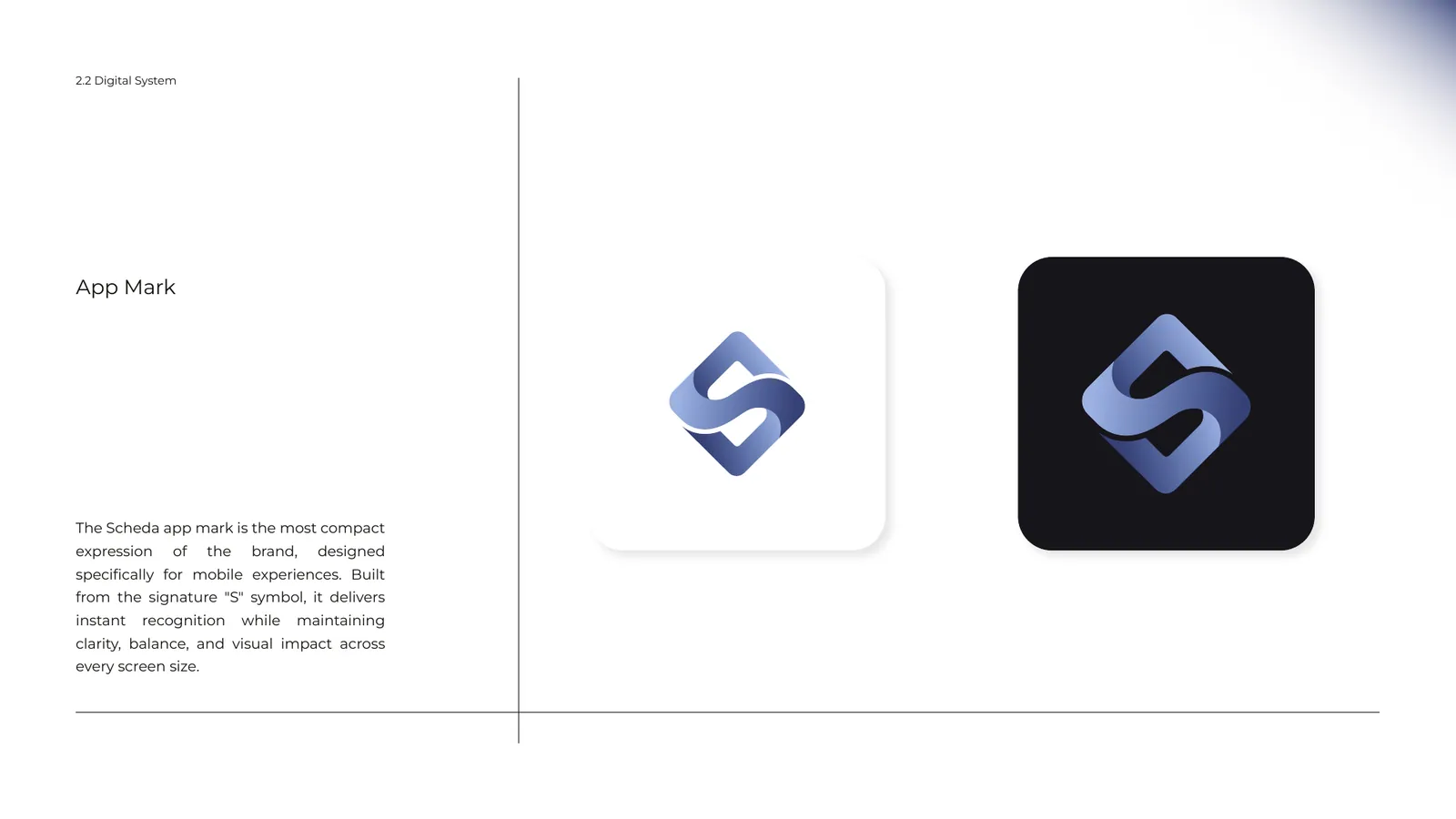 Scheda brand style guide, page 19