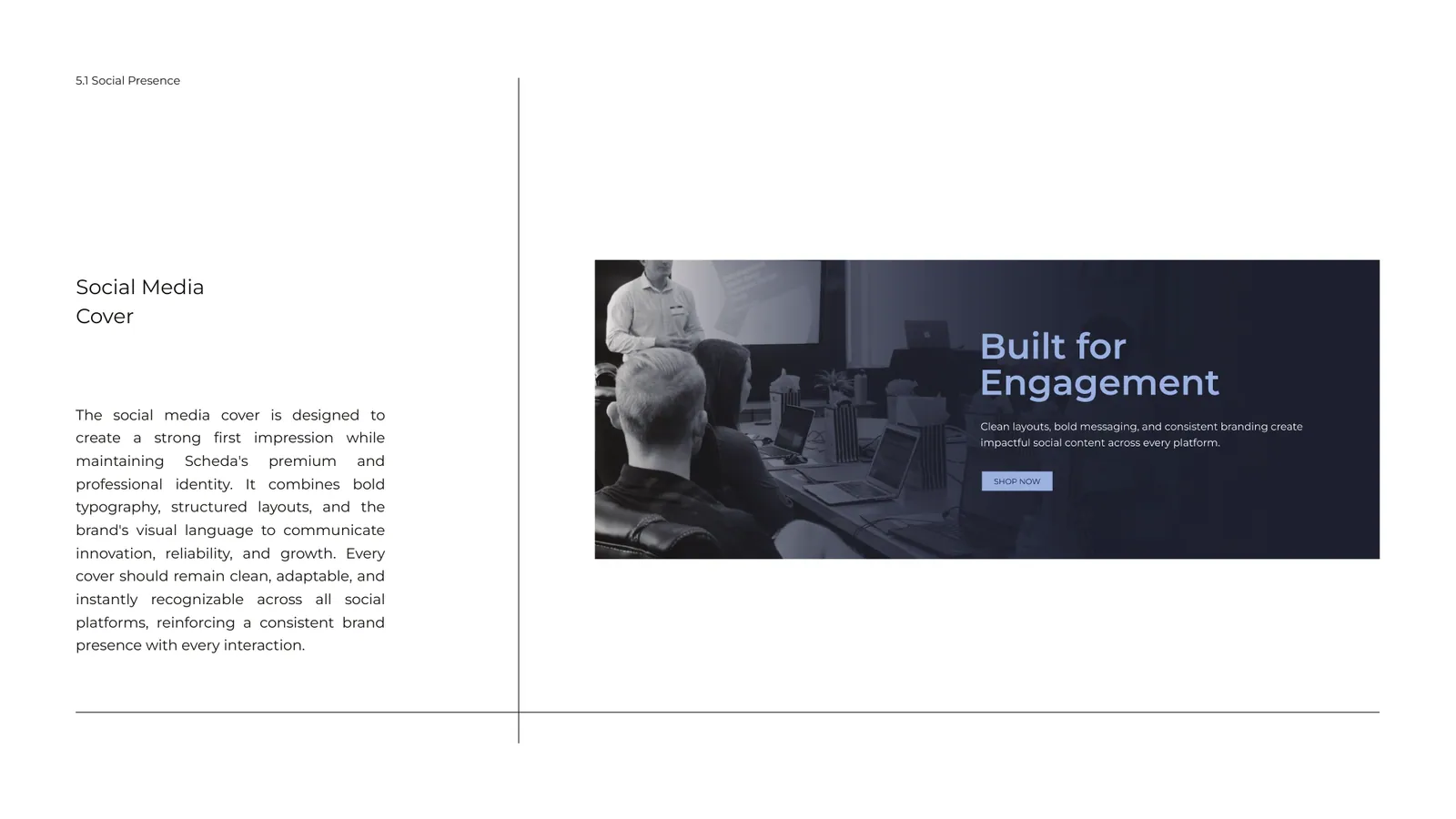 Scheda brand style guide, page 30