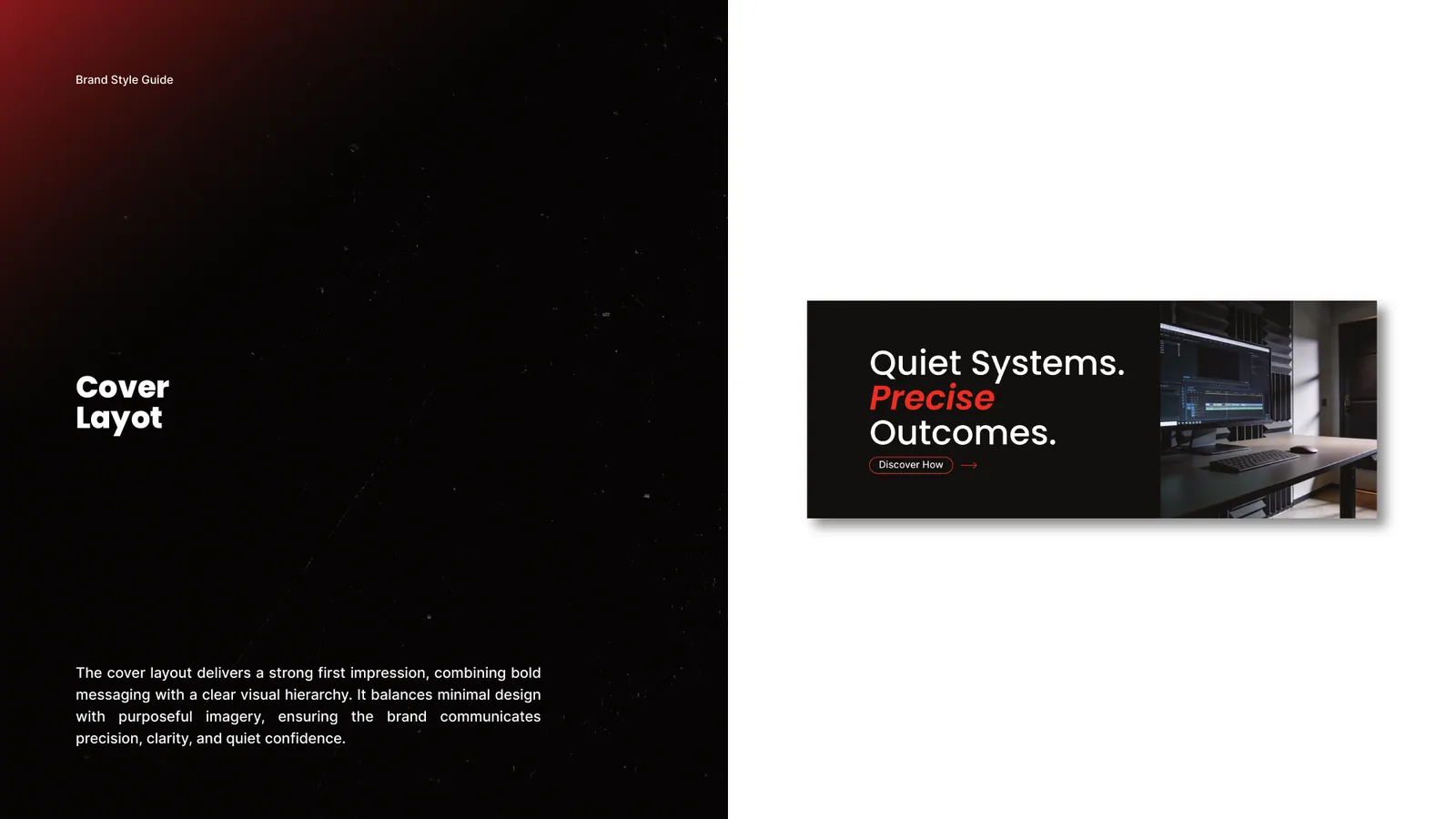 Silent Road brand style guide, page 35