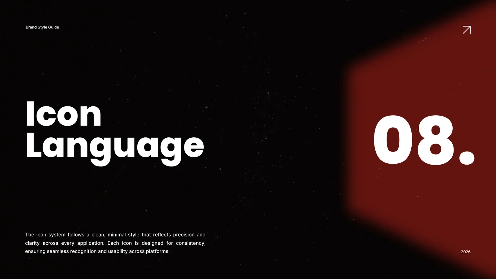 Silent Road brand style guide, page 40