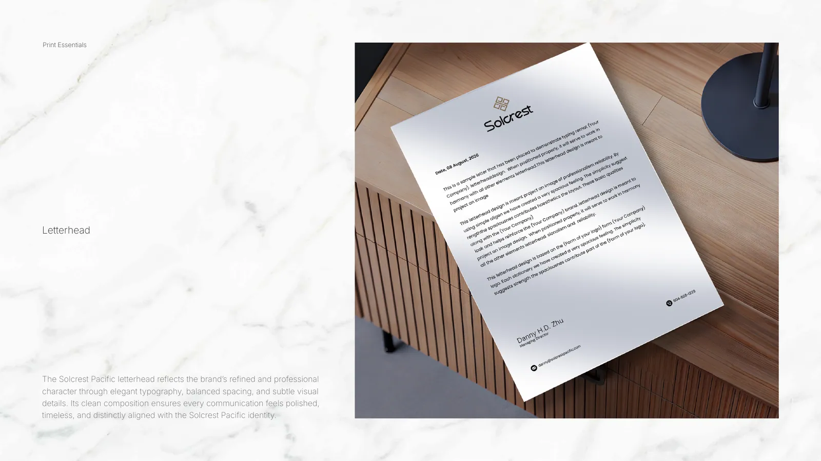 Solcrest Pacific brand style guide, page 40