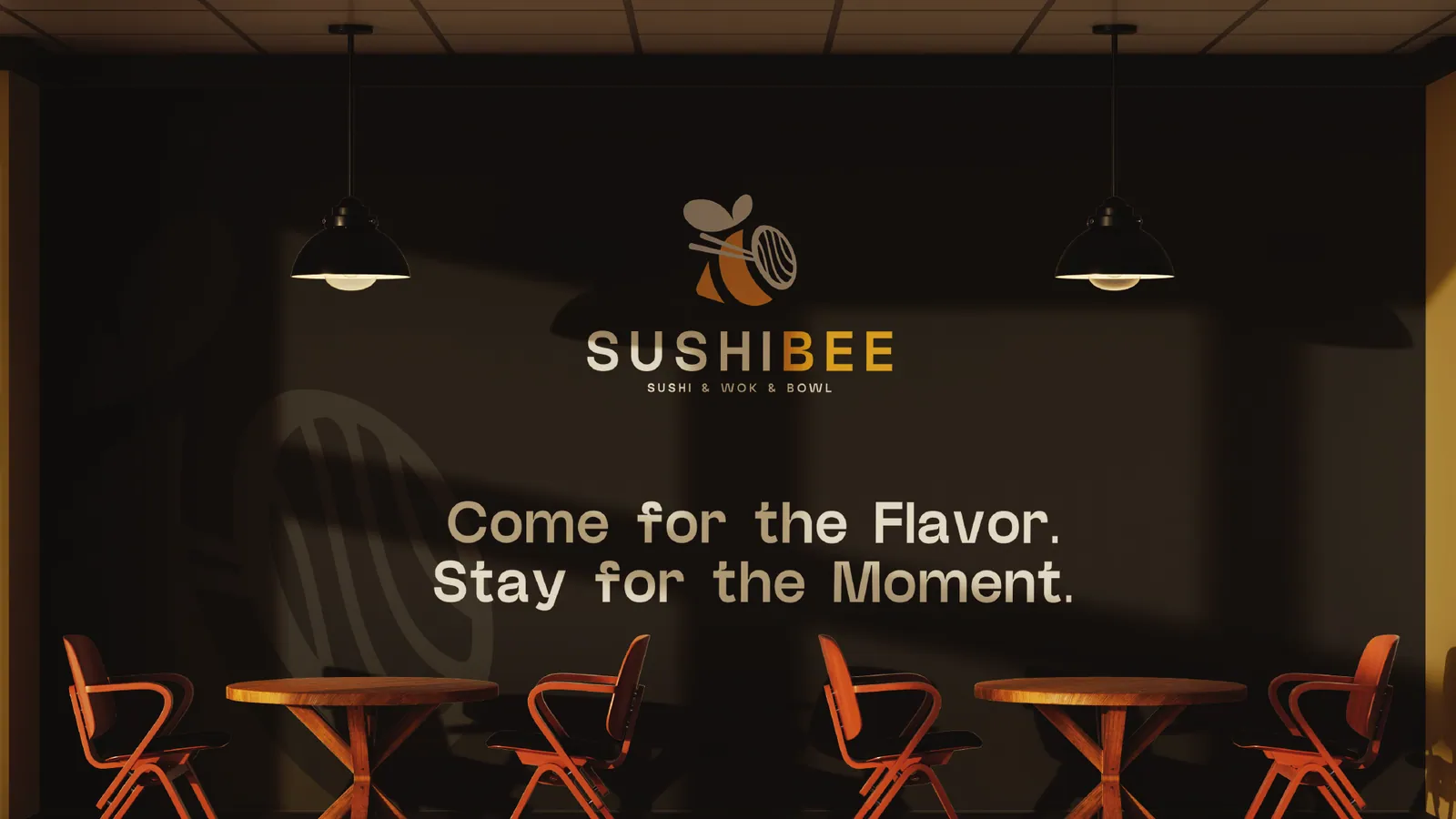 SUSHIBEE brand style guide, page 37