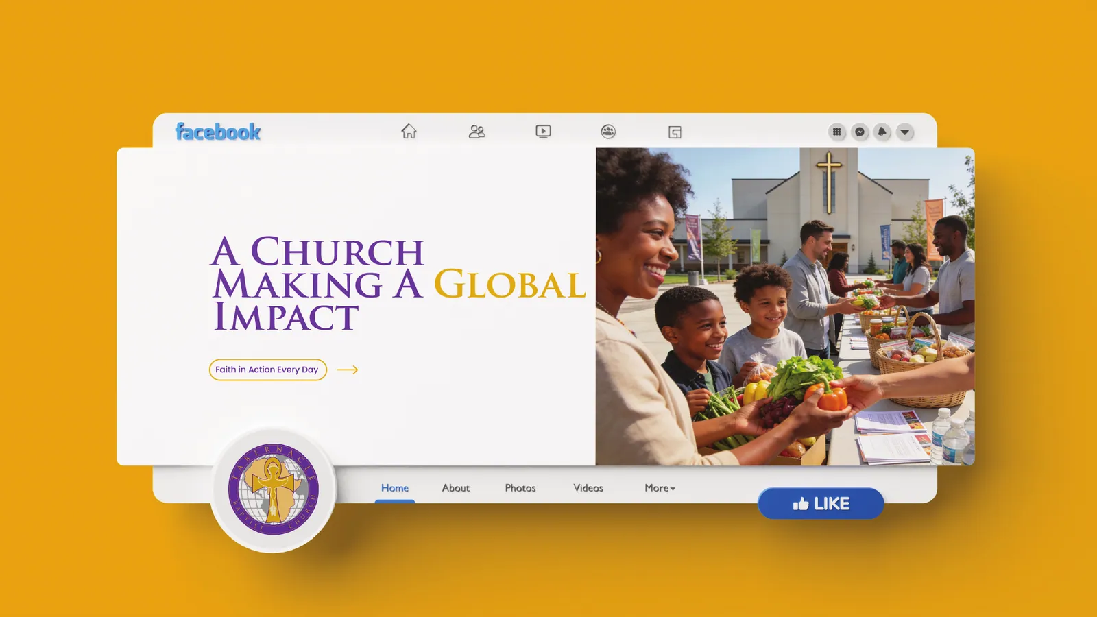 Tabernacle Baptist Church brand style guide, page 35