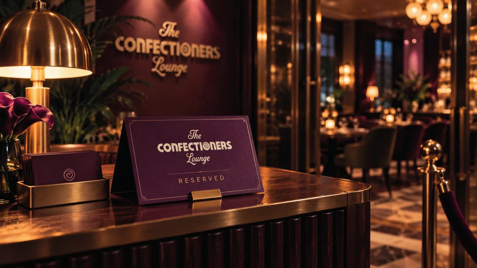 The Confectioners Lounge brand style guide, page 49