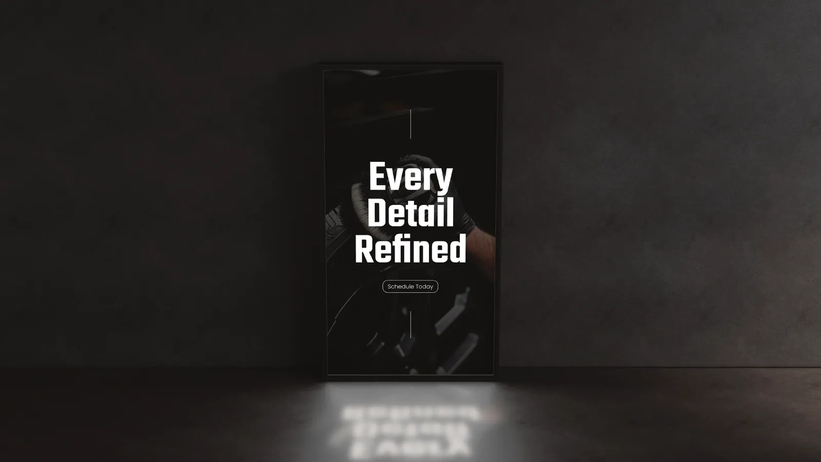 The Detail Shop brand style guide, page 31
