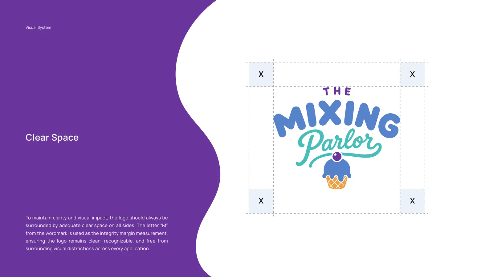 The Mixing Parlor brand style guide, page 10