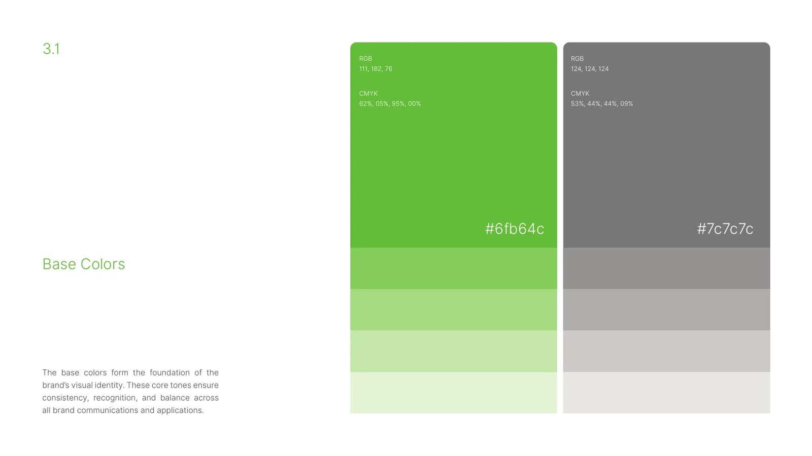 The Prime Shark brand style guide, page 24