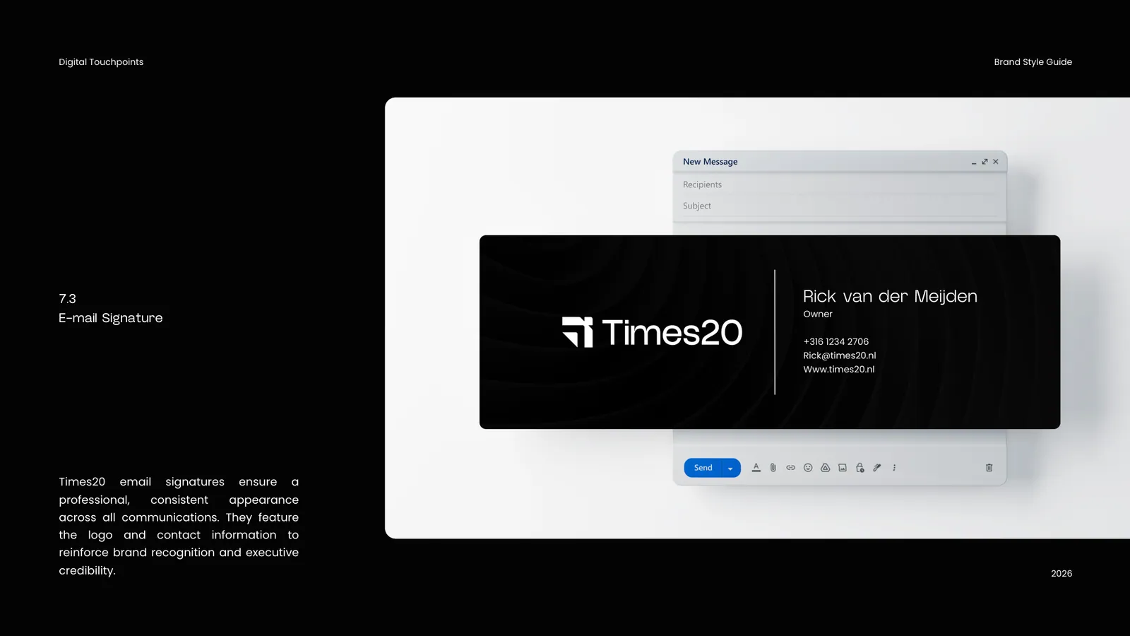 Times20 brand style guide, page 39