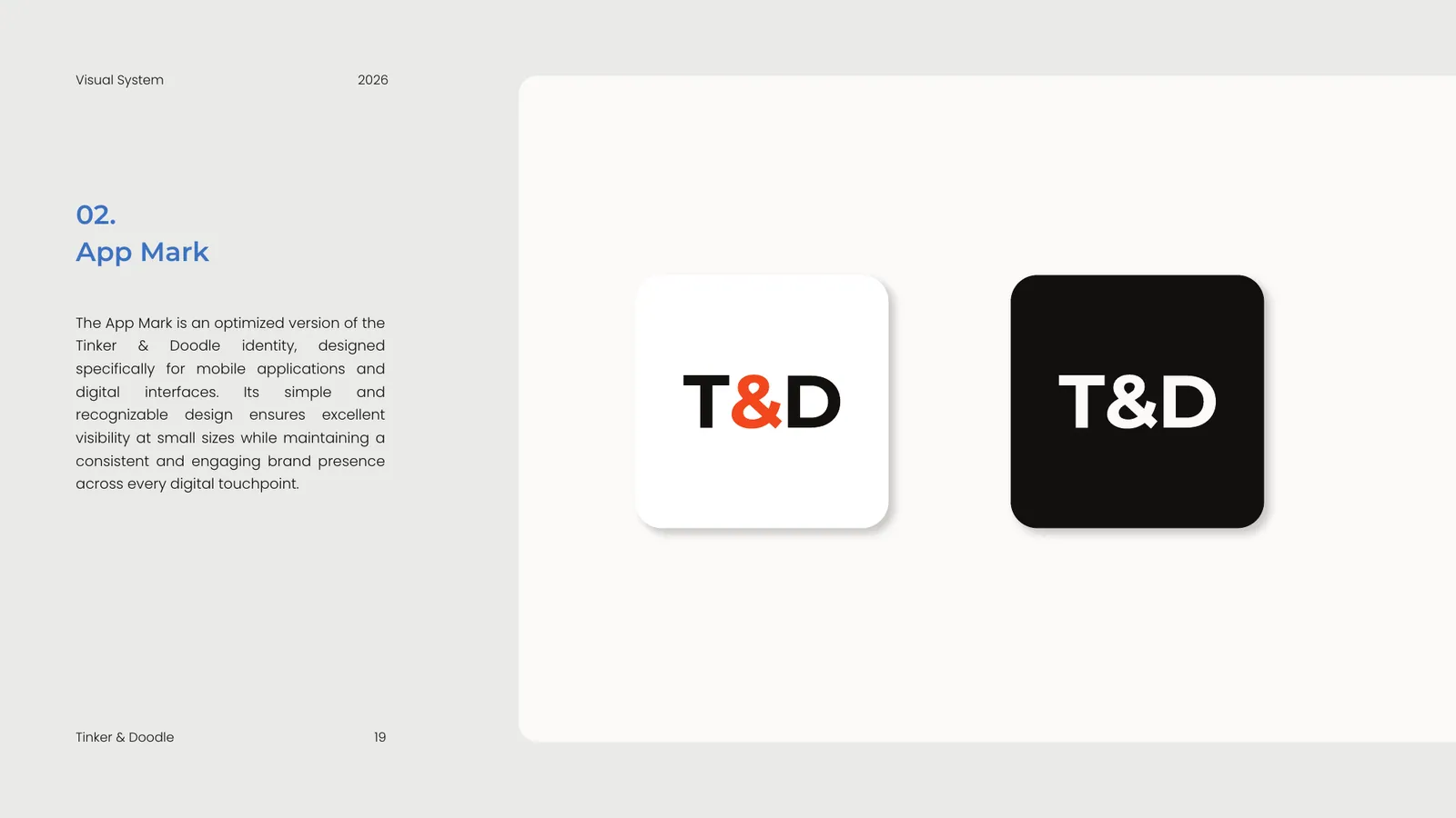 Tinker & Doodle brand style guide, page 19