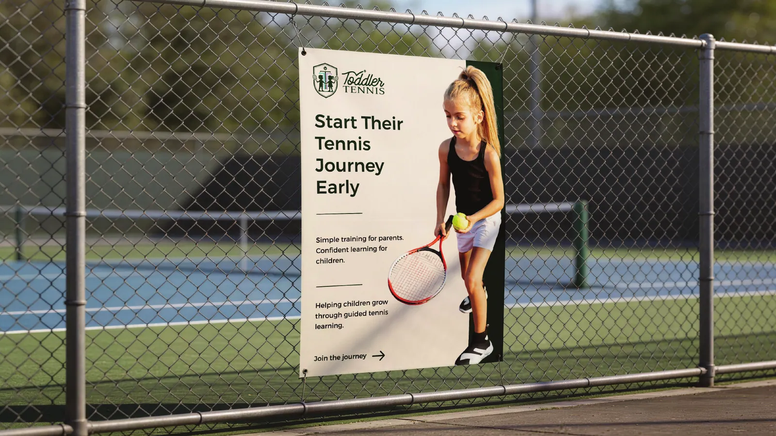Toddler Tennis brand style guide, page 32