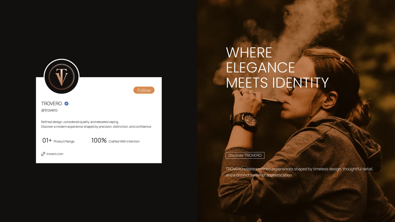 TROVERO brand style guide, page 19