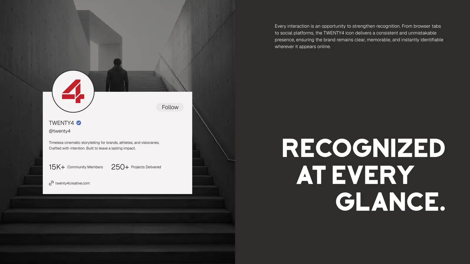 TWENTY4 brand style guide, page 20