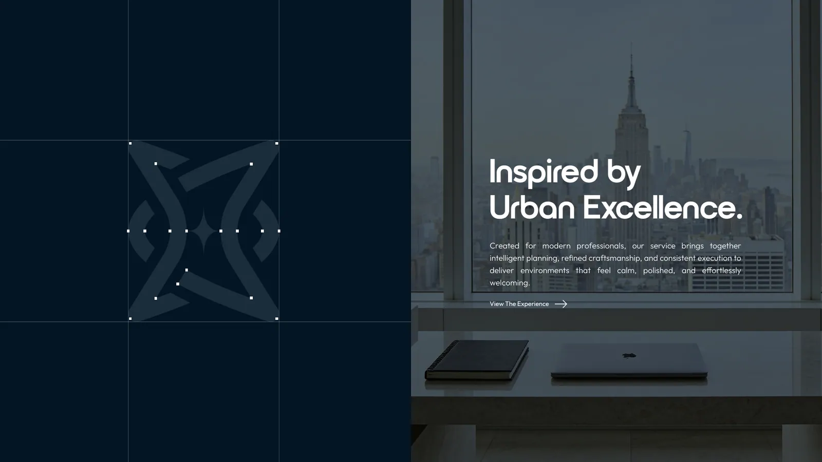 Urban Swift Cleaning brand style guide, page 4