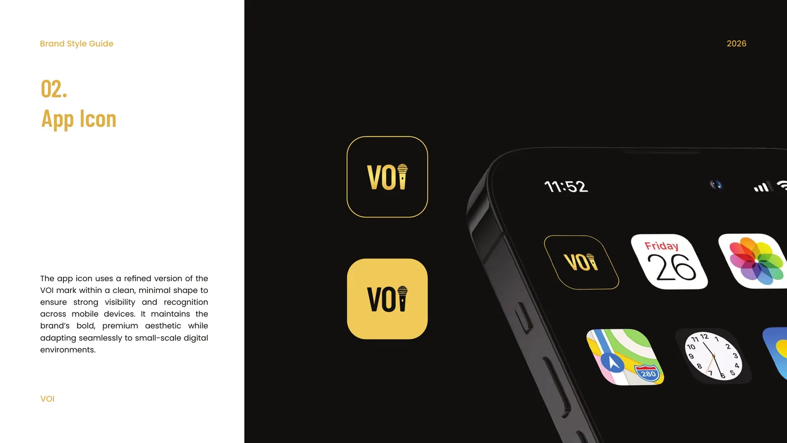 VOI brand style guide, page 18