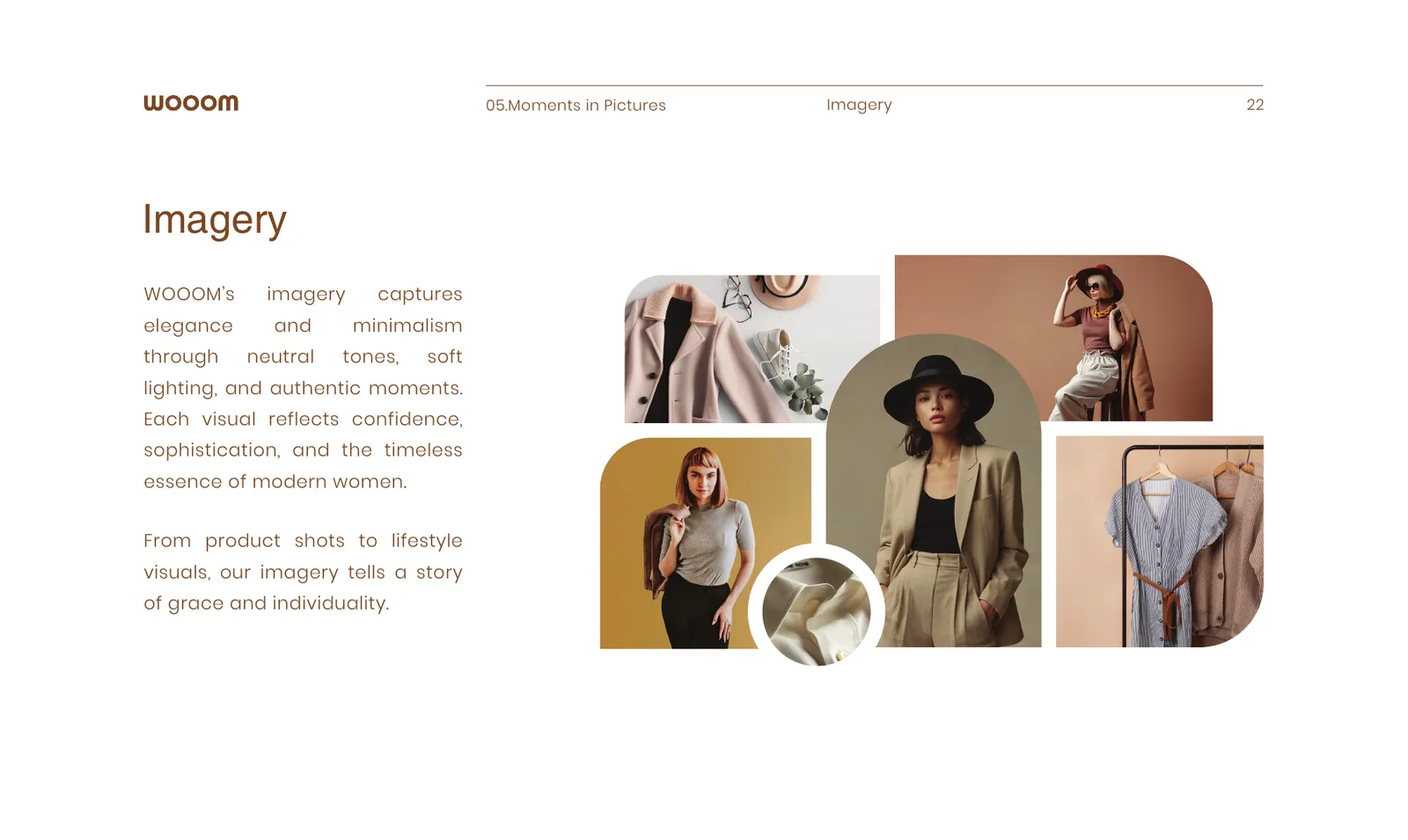Wooom brand identity, page 24