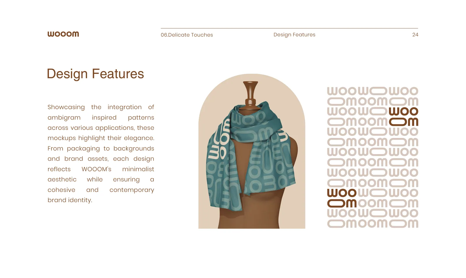 Wooom brand identity, page 26