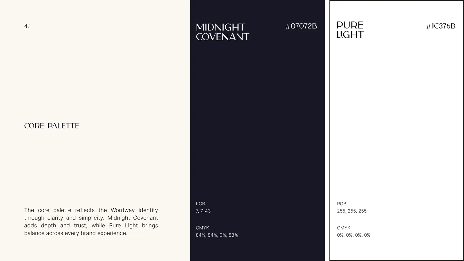 Wordway brand style guide, page 26