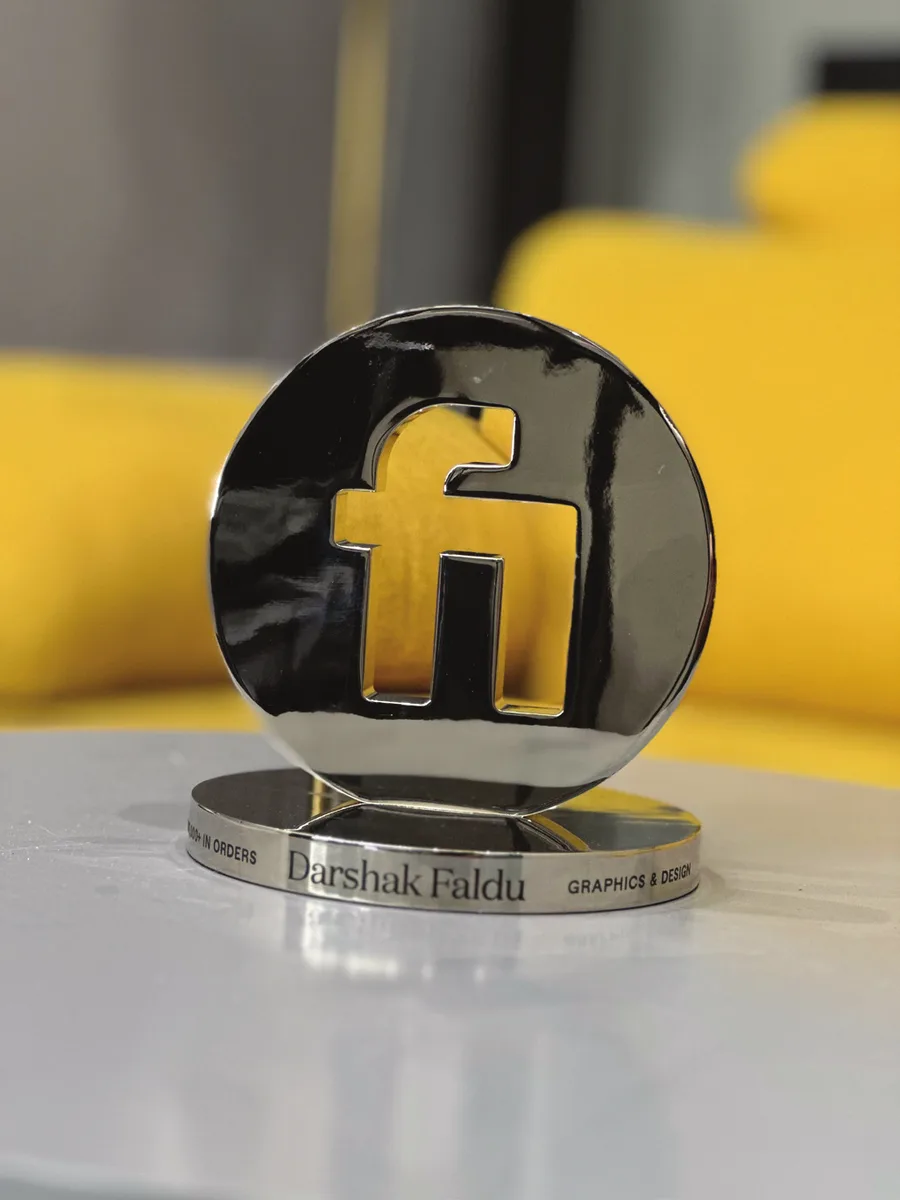 Fiverr award engraved for Darshak Faldu, Graphics and Design